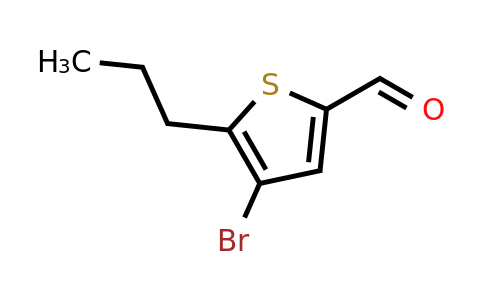 938006-81-6 | 4-Bromo-5-propylthiophene-2-carbaldehyde