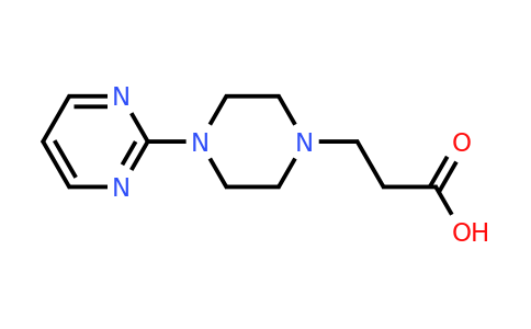 938267-98-2 | 3-(4-(Pyrimidin-2-yl)piperazin-1-yl)propanoic acid