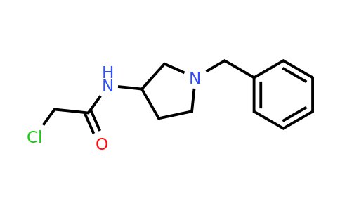 N-(1-benzylpyrrolidin-3-yl)-2-chloro-acetamide