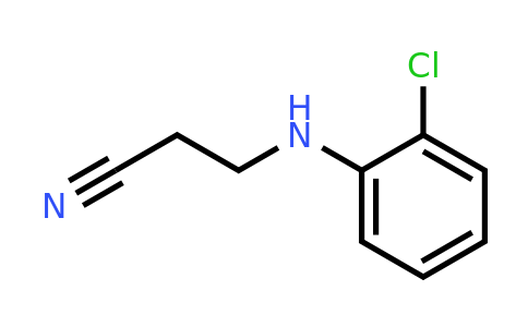 3-(2-Chlorophenylamino)propanenitrile