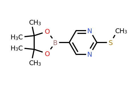 940284-18-4 | 2-(Methylthio)-5-(4,4,5,5-tetramethyl-1,3,2-dioxaborolan-2-yl)pyrimidine
