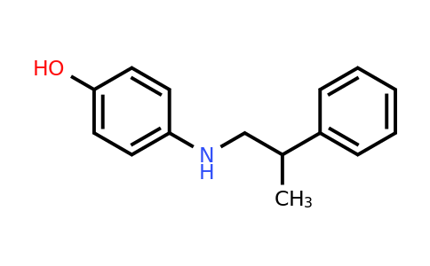 4-[(2-phenylpropyl)amino]phenol