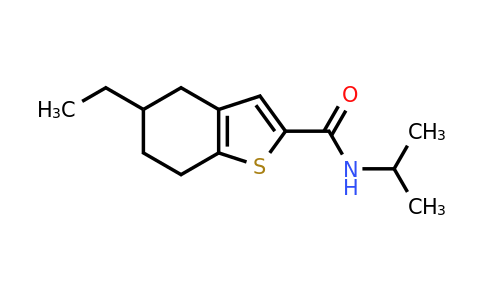 941057-77-8 | 5-Ethyl-N-isopropyl-4,5,6,7-tetrahydrobenzo[b]thiophene-2-carboxamide
