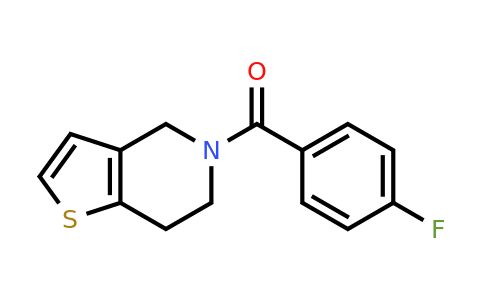 941167-85-7 | 5-(4-Fluorobenzoyl)-4h,5h,6h,7h-thieno[3,2-c]pyridine