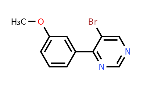 941294-40-2 | 5-Bromo-4-(3-methoxyphenyl)pyrimidine