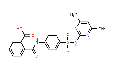 94134-30-2 | 2-((4-(N-(4,6-dimethylpyrimidin-2-yl)sulfamoyl)phenyl)carbamoyl)benzoic acid