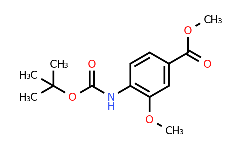 941715-64-6 | Methyl 4-((tert-butoxycarbonyl)amino)-3-methoxybenzoate