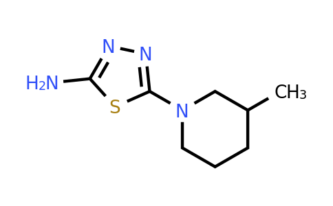 941867-25-0 | 5-(3-Methylpiperidin-1-yl)-1,3,4-thiadiazol-2-amine