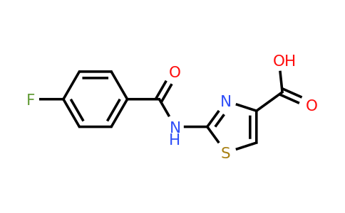 941869-52-9 | 2-[(4-Fluorobenzoyl)amino]-1,3-thiazole-4-carboxylic acid