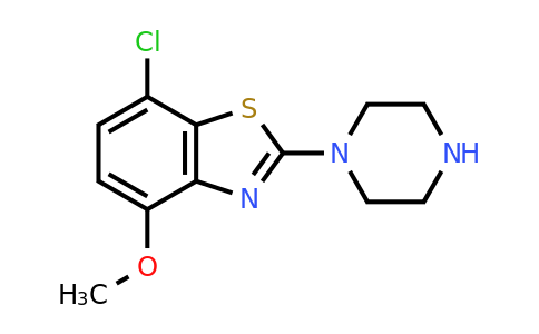941870-02-6 | 7-Chloro-4-methoxy-2-piperazin-1-yl-1,3-benzothiazole