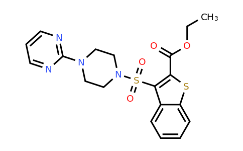 941919-12-6 | Ethyl 3-((4-(pyrimidin-2-yl)piperazin-1-yl)sulfonyl)benzo[b]thiophene-2-carboxylate