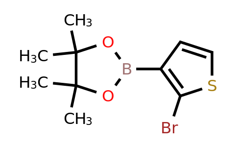942070-12-4 | 2-(2-Bromothiophen-3-yl)-4,4,5,5-tetramethyl-1,3,2-dioxaborolane