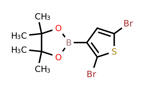 942070-22-6 | 2-(2,5-Dibromothiophen-3-yl)-4,4,5,5-tetramethyl-1,3,2-dioxaborolane