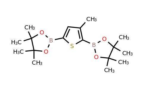942070-28-2 | 2,2'-(3-Methylthiophene-2,5-diyl)bis(4,4,5,5-tetramethyl-1,3,2-dioxaborolane)