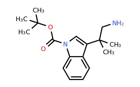 942148-12-1 | tert-Butyl 3-(1-amino-2-methylpropan-2-yl)-1H-indole-1-carboxylate