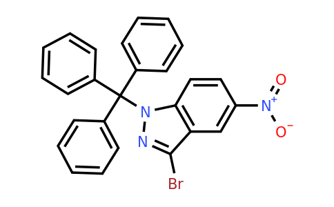 942189-39-1 | 3-Bromo-5-nitro-1-trityl-1H-indazole