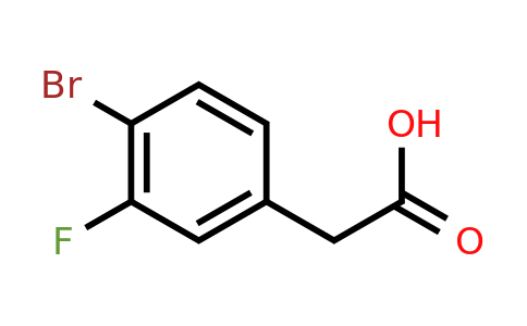 942282-40-8 | 4-Bromo-3-fluorophenylacetic acid
