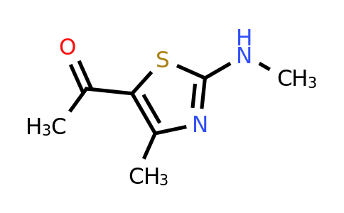 94284-66-9 | 1-(4-Methyl-2-(methylamino)thiazol-5-yl)ethan-1-one