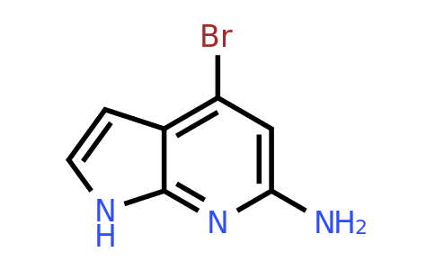 943323-55-5 | 4-Bromo-1H-pyrrolo[2,3-b]pyridin-6-amine