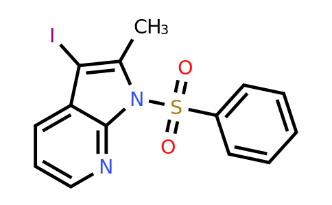 943324-07-0 | 3-Iodo-2-methyl-1-(phenylsulfonyl)-7-azaindole