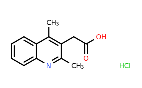 943825-15-8 | 2-(2,4-Dimethylquinolin-3-yl)acetic acid hydrochloride