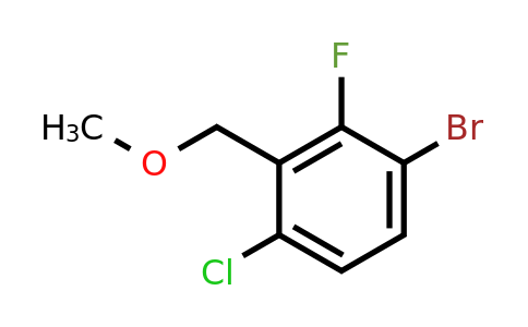 1-Bromo-4-chloro-2-fluoro-3-(methoxymethyl)benzene