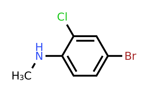 4-Bromo-2-chloro-n-methylaniline