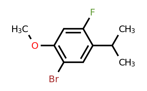 944317-92-4 | 1-Bromo-4-fluoro-2-methoxy-5-(propan-2-yl)benzene
