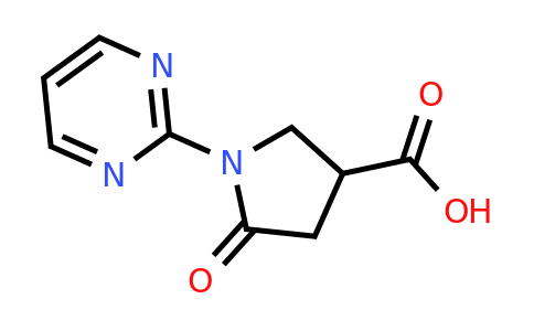 944648-75-3 | 5-Oxo-1-(pyrimidin-2-yl)pyrrolidine-3-carboxylic acid