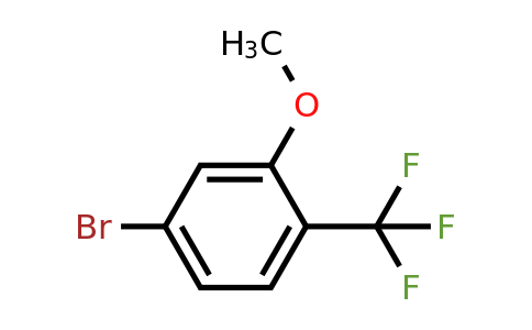 944805-63-4 | 4-Bromo-2-methoxy-1-trifluoromethylbenzene