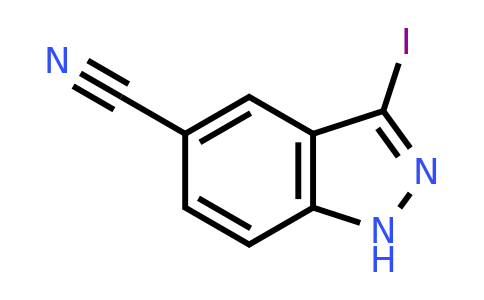 944898-90-2 | 3-Iodo-1H-indazole-5-carbonitrile
