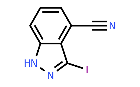 944898-93-5 | 3-Iodo-1H-indazole-4-carbonitrile