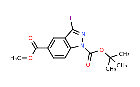 944904-57-8 | 1-(tert-Butyl) 5-methyl 3-iodo-1H-indazole-1,5-dicarboxylate