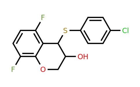 944944-61-0 | 4-(4-Chlorophenylthio)-5,8-difluorochroman-3-ol