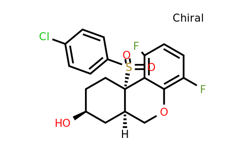 944949-06-8 | (6aR,8S,10aS)-10a-(4-chlorophenylsulfonyl)-1,4-difluoro-6a,7,8,9,10,10a-hexahydro-6H-benzo[c]chromen-8-ol