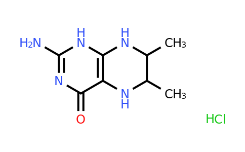 945-43-7 | 2-Amino-6,7-dimethyl-5,6,7,8-tetrahydropteridin-4(1H)-one hydrochloride