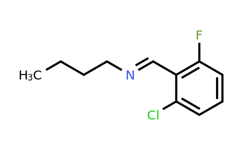 N-butyl-1-(2-chloro-6-fluorophenyl)methanimine