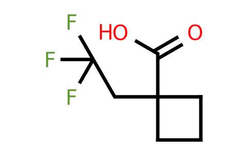 1-(2,2,2-Trifluoroethyl)cyclobutane-1-carboxylic acid
