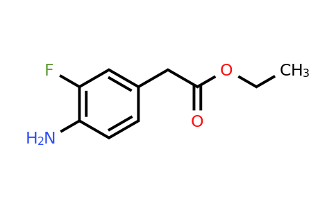 Ethyl 2-(4-amino-3-fluorophenyl)acetate