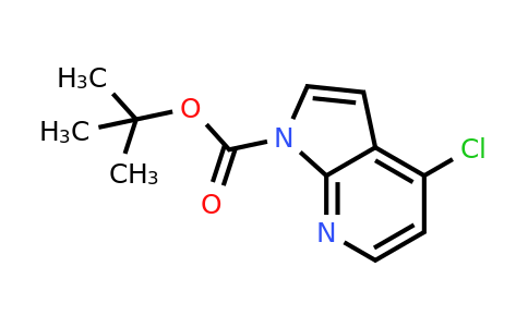 945599-50-8 | tert-Butyl 4-chloro-1H-pyrrolo[2,3-b]pyridine-1-carboxylate
