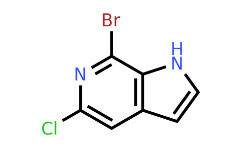 945840-69-7 | 7-Bromo-5-chloro-1H-pyrrolo[2,3-c]pyridine