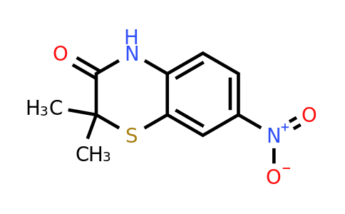 945969-04-0 | 2,2-Dimethyl-7-nitro-2H-benzo[b][1,4]thiazin-3(4H)-one