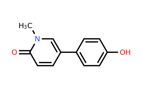 5-(4-Hydroxyphenyl)-1-methylpyridin-2(1H)-one