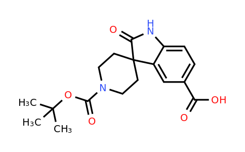 946135-52-0 | 1'-(tert-Butoxycarbonyl)-2-oxospiro[indoline-3,4'-piperidine]-5-carboxylic acid