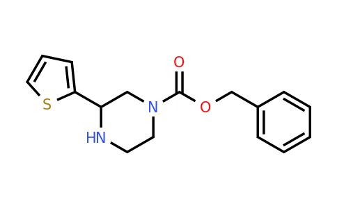 946384-21-0 | Benzyl 3-(thiophen-2-yl)piperazine-1-carboxylate