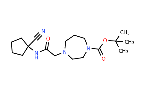 946384-41-4 | tert-Butyl 4-{[(1-cyanocyclopentyl)carbamoyl]methyl}-1,4-diazepane-1-carboxylate
