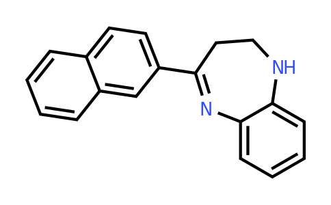 946384-89-0 | 4-(Naphthalen-2-yl)-2,3-dihydro-1h-1,5-benzodiazepine