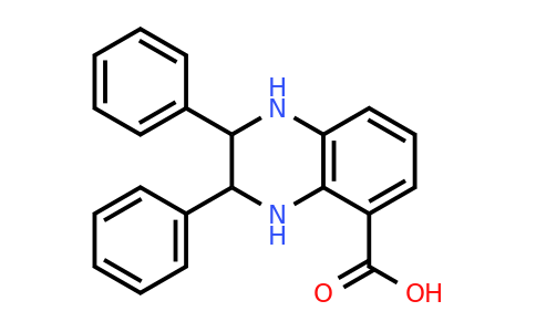 2,3-Diphenyl-1,2,3,4-tetrahydroquinoxaline-5-carboxylic acid