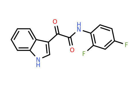 946387-17-3 | N-(2,4-difluorophenyl)-2-(1H-indol-3-yl)-2-oxoacetamide