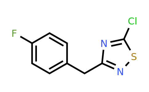 946418-98-0 | 5-Chloro-3-[(4-fluorophenyl)methyl]-1,2,4-thiadiazole